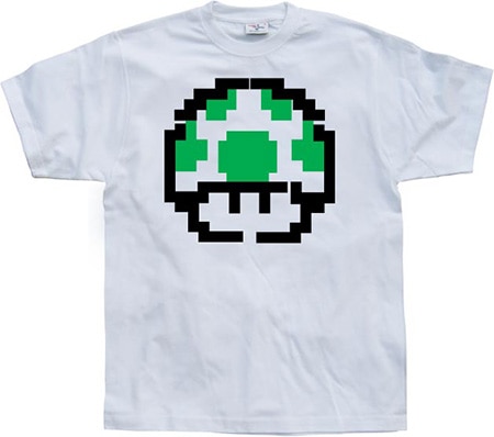 1-Up mushroom, T-Shirt