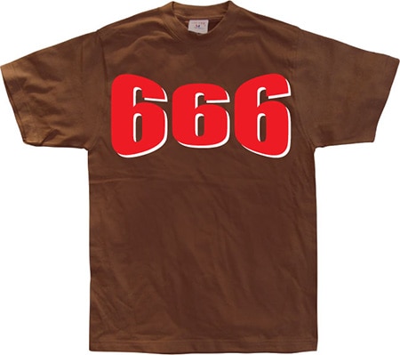 Läs mer om 666, T-Shirt
