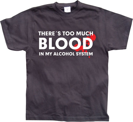 Läs mer om There´s Too Much Blood..., T-Shirt