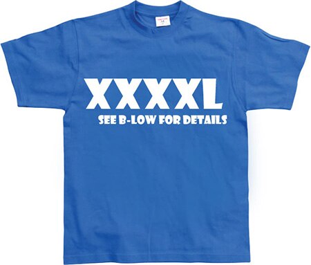 Läs mer om XXXXL, T-Shirt