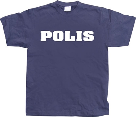 Läs mer om Polis, T-Shirt