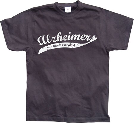 Läs mer om Alzheimers - New Friends Everyday!, T-Shirt