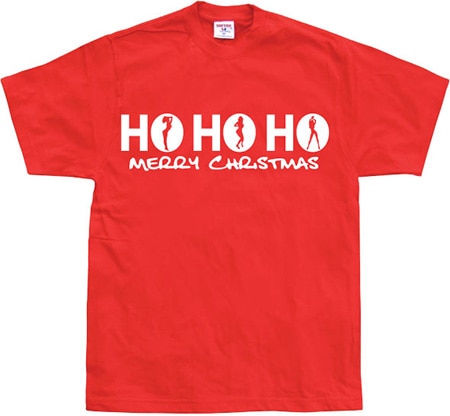Läs mer om Ho Ho Ho - Merry Christmas!, T-Shirt