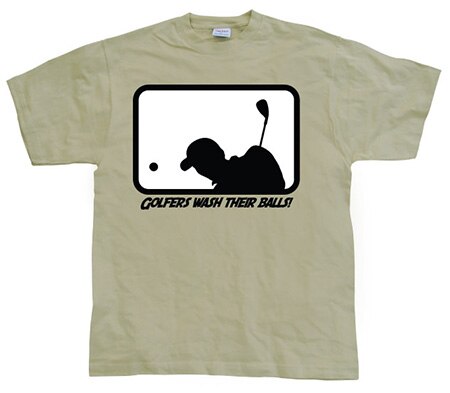 Läs mer om Golfers Wash Their Balls!, T-Shirt