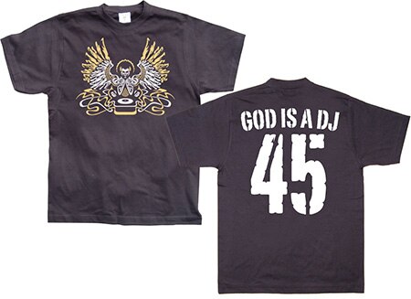 Läs mer om God Is A DJ, T-Shirt