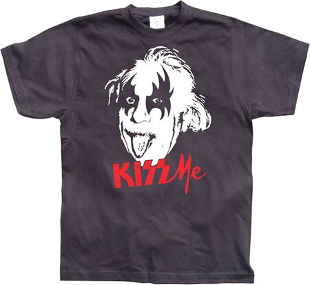 Kiss Me Mr Einstein, T-Shirt
