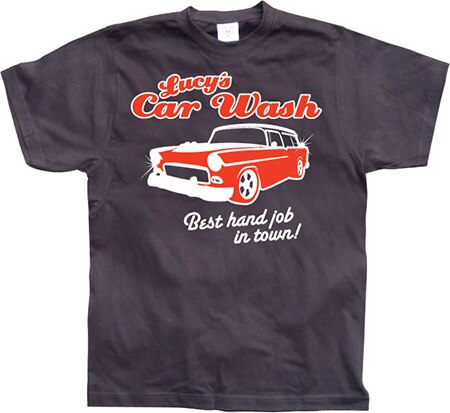 Läs mer om Lucy´s Car Wash, T-Shirt