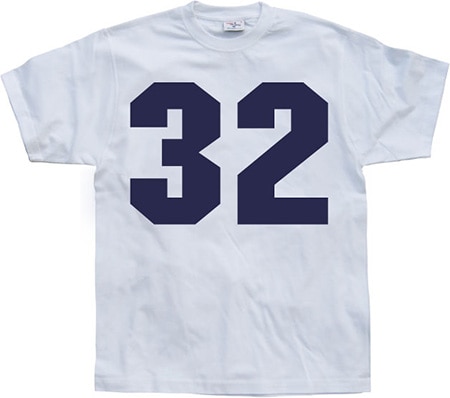 Läs mer om Number 32, T-Shirt