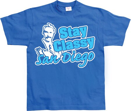 Läs mer om Stay Classy San Diego, T-Shirt