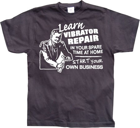 Läs mer om Learn Vibrator Repair, T-Shirt