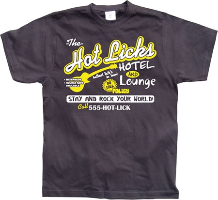 Läs mer om Hot Licks Hotel and Lounge, T-Shirt