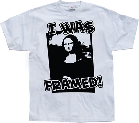 Läs mer om I Was Framed, T-Shirt