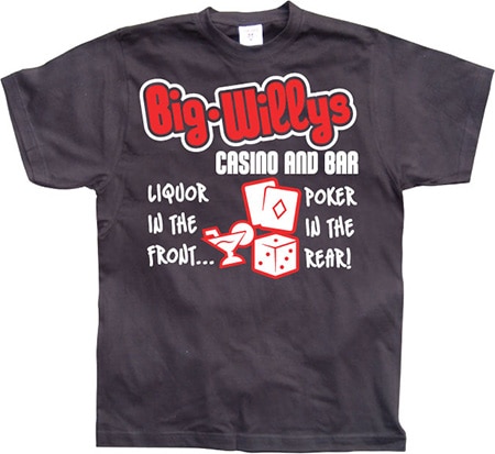 Läs mer om Big Willys Casino and Bar., T-Shirt