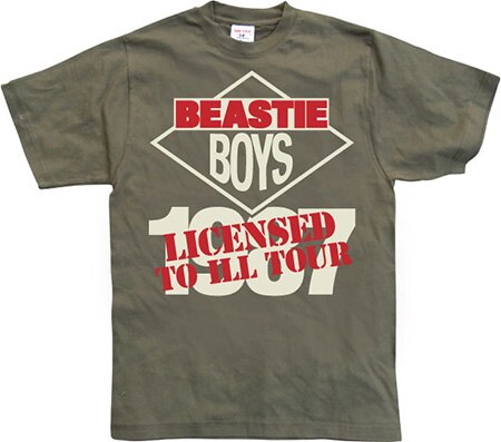 Läs mer om Beastie Boys - Licensed To Ill Tour, T-Shirt