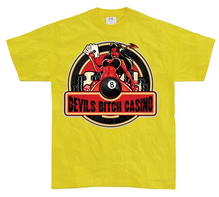 Läs mer om Devils Bitch Casino, T-Shirt