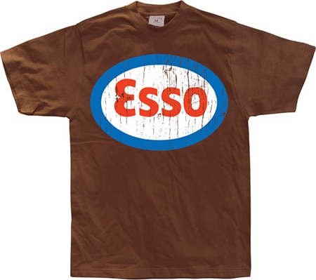 Läs mer om Esso Distressed, T-Shirt