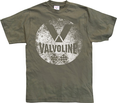 Valvoline Racing Distressed, Basic Tee