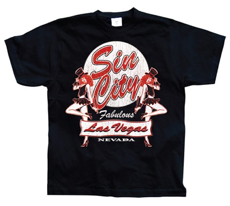 Läs mer om Sin City Las Vegas, T-Shirt