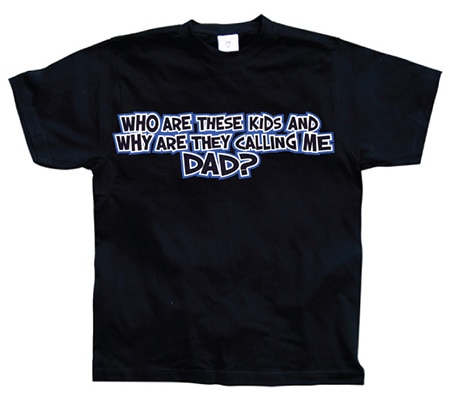 Läs mer om Who Are These Kids - DAD, T-Shirt