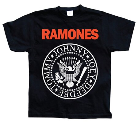 Läs mer om Ramones Logo T-Shirt, T-Shirt