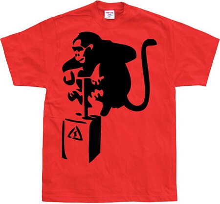 Detonator Monkey T-Shirt, Basic Tee