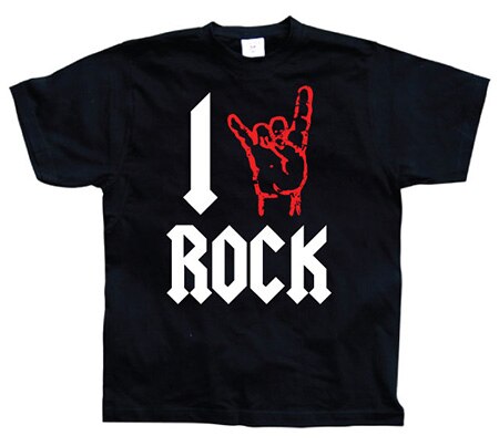 Läs mer om I Love To Rock, T-Shirt