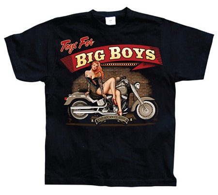 Läs mer om Toys For Big Boys, T-Shirt