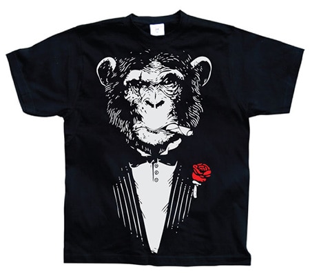 Läs mer om Monkey Boss, T-Shirt