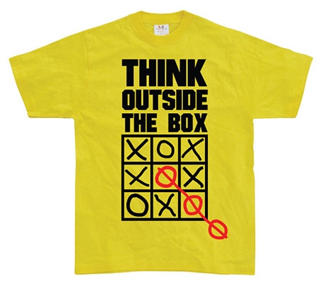 Läs mer om Think Outside The Box, T-Shirt