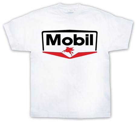 Mobil Logo T-Shirt, Basic Tee