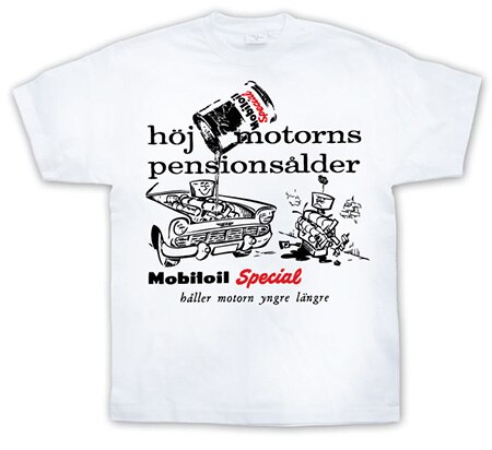 Läs mer om Mobiloil Special Retro Add, T-Shirt