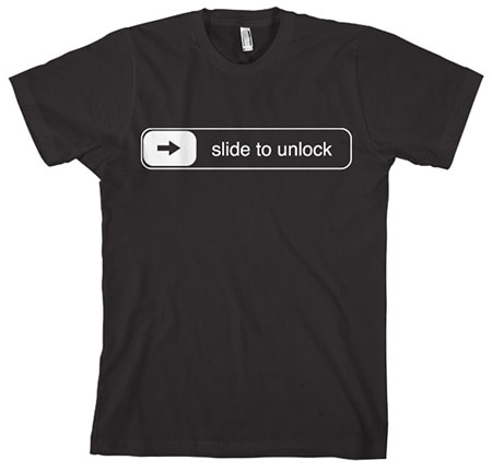 Läs mer om Slide To Unlock T-Shirt, T-Shirt