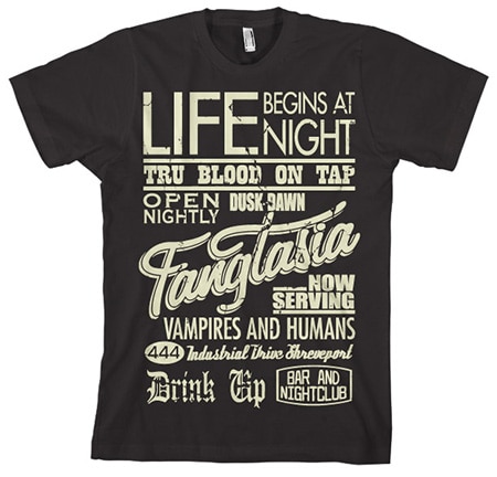 Läs mer om Fangtasia Slogans T-shirt, T-Shirt