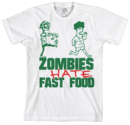 Läs mer om Zombies Hate Fast Food!, T-Shirt
