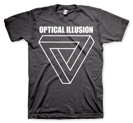Optical Illustion - Infinity Triangle T-Shirt, Basic Tee