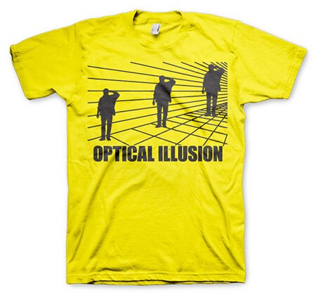 Läs mer om Optical Illustion - Perspective T-Shirt, T-Shirt