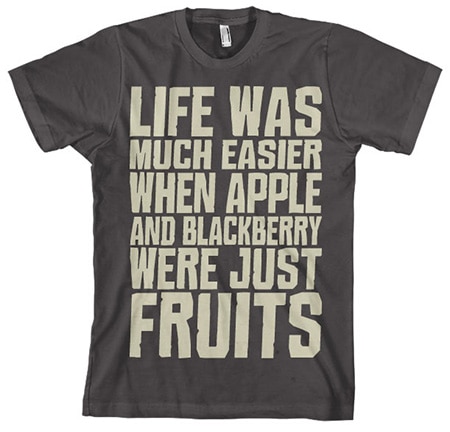 Life Was Easier... T-Shirt, Basic Tee
