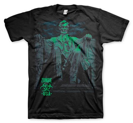 Läs mer om Zombie Lincoln T-Shirt, T-Shirt
