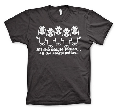 Läs mer om All The Single Ladies... T-Shirt, T-Shirt