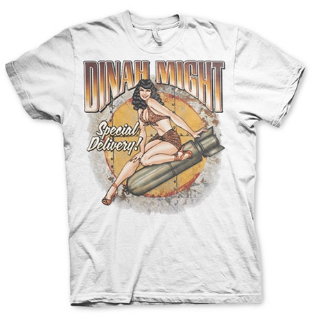 Dinah Might Pin Up Girl T-Shirt, Basic Tee