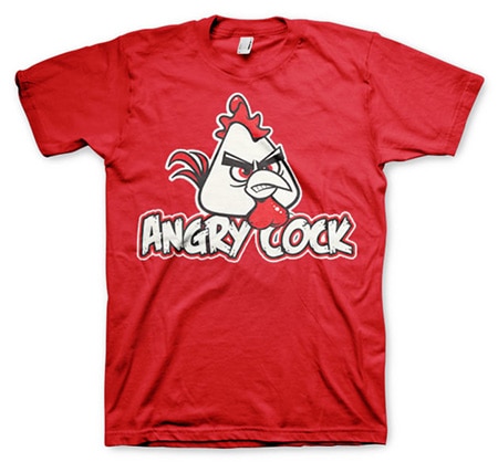 Läs mer om Angry Cock T-Shirt, T-Shirt