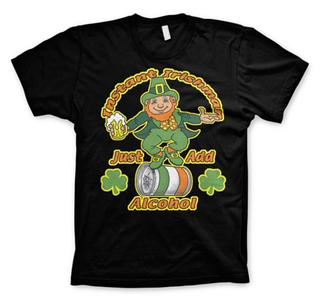 Läs mer om Instant Irishman - Just Add Alcohol T-Shirt, T-Shirt