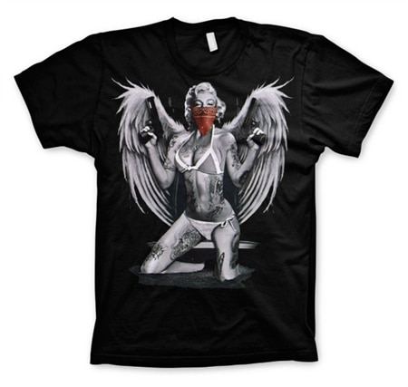 Läs mer om Marilyn - Gangster With Wings T-Shirt, T-Shirt