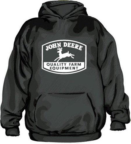 John Deere Quality Eq. Hoodie, Hooded Pullover