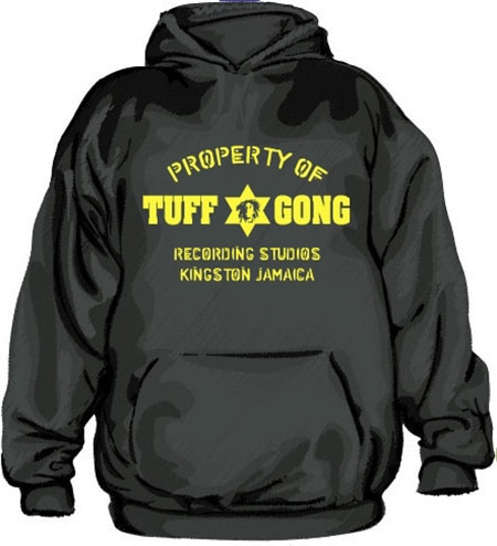 Property Of Tuff Gong Hoodie, Hooded Pullover