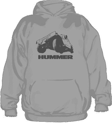 Hummer Hoodie, Hooded Pullover