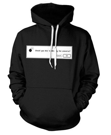 Apple´s Big Question Hoodie, Hooded Pullover