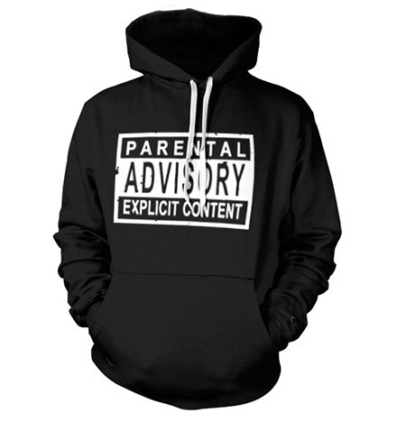 Explicit Content Hoodie, Hooded Pullover