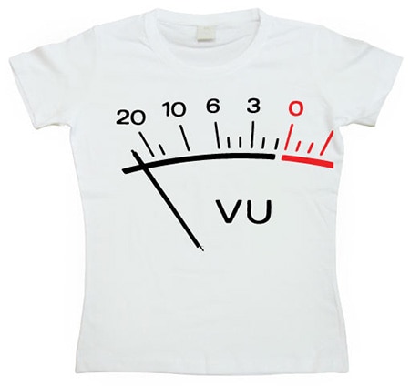 Volume Control Girly T-shirt, Girly T-shirt