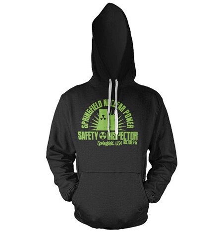 Springfield Nuclear Safety Inspector Hoodie, Hooded Pullover